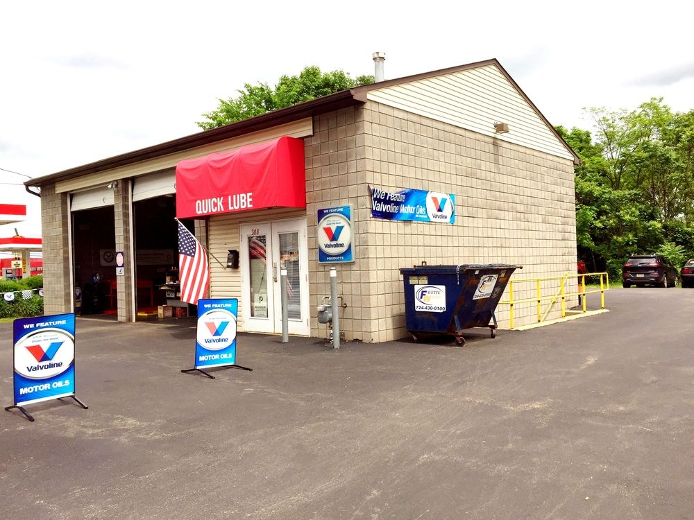Quick Lube: 308 Ridge Ave, Washington, PA 15301